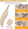 Wood Carving Tools Set - Wood Carving Knife Kit with Carving Hook Knife, Wood Whittling Knife, Detail Carving Knife, Whittling Kit for Kids Adults Woodworking DIY